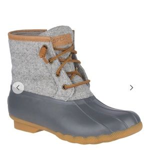 Sperry Women's Saltwater Wool Embossed Duck Boot